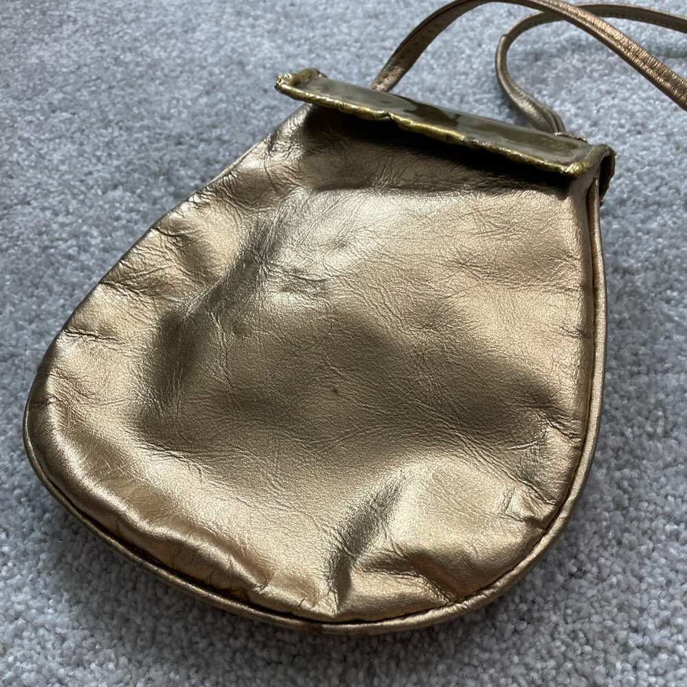 🚚MOVING SALE Vintage 1970 Carvalhu's Brutalist Amethyst Brass & bronze Leather - Picture 10 of 16